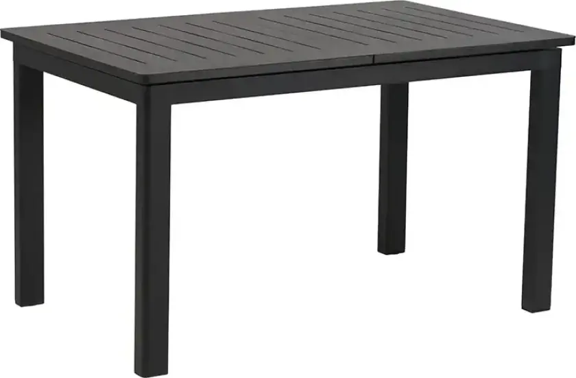 Lomma small spisebord 80x132-192 cm svart