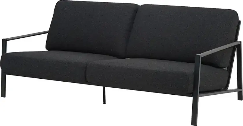 Lyra sofa Svart / Teddy black