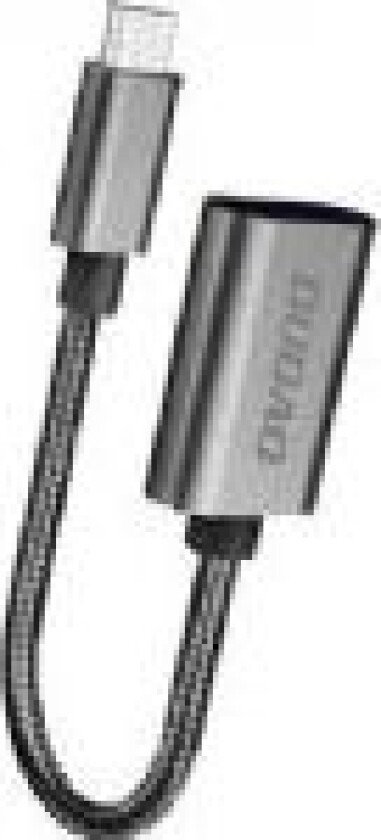 L15T USB-C to USB-A adapter Sølv