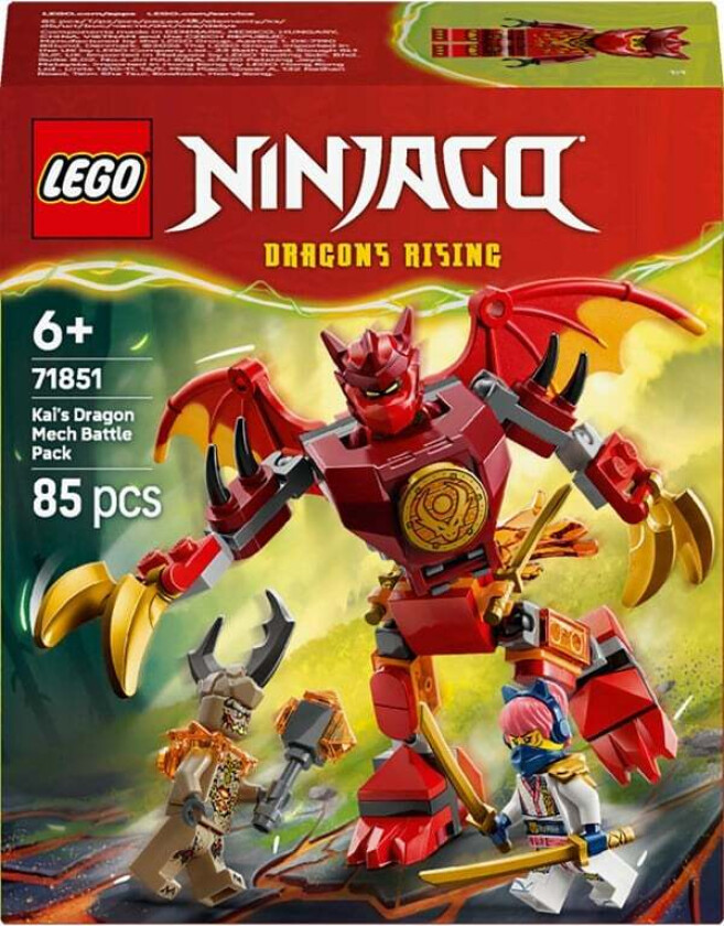 Ninjago 71851 Stridspakke med Kais dragerobot
