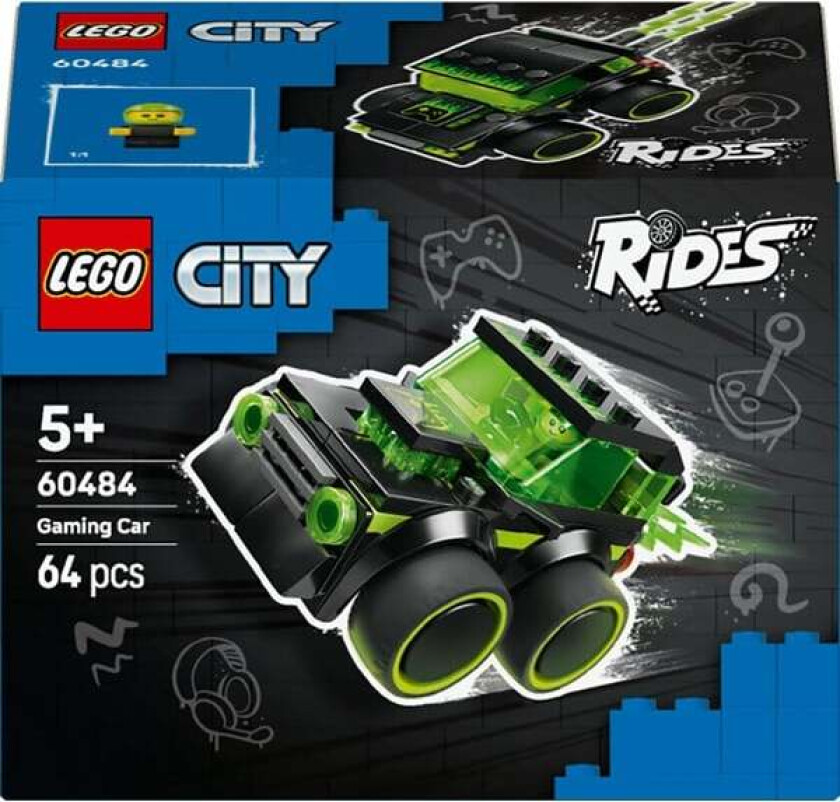 City 60484 Kjøretøy - gaming-racerbil
