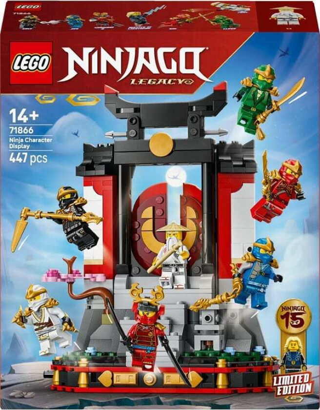 Ninjago 71866 15-årsjubileumssett med ninja-figurer