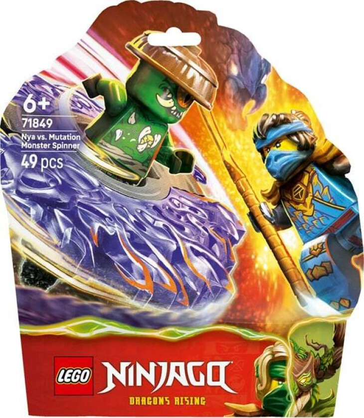 Ninjago 71849 Nya mot Mutasjonsmonster-spinner