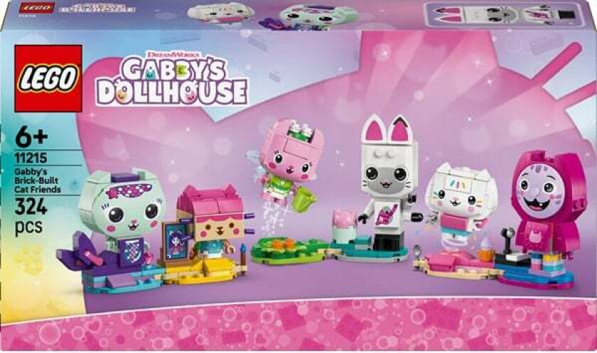 Gabby's Dollhouse 11215 Gabbys klossebygde kattevenner