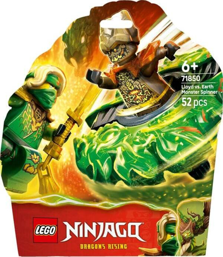 Ninjago 71850 Lloyd mot Jordmonster-spinner