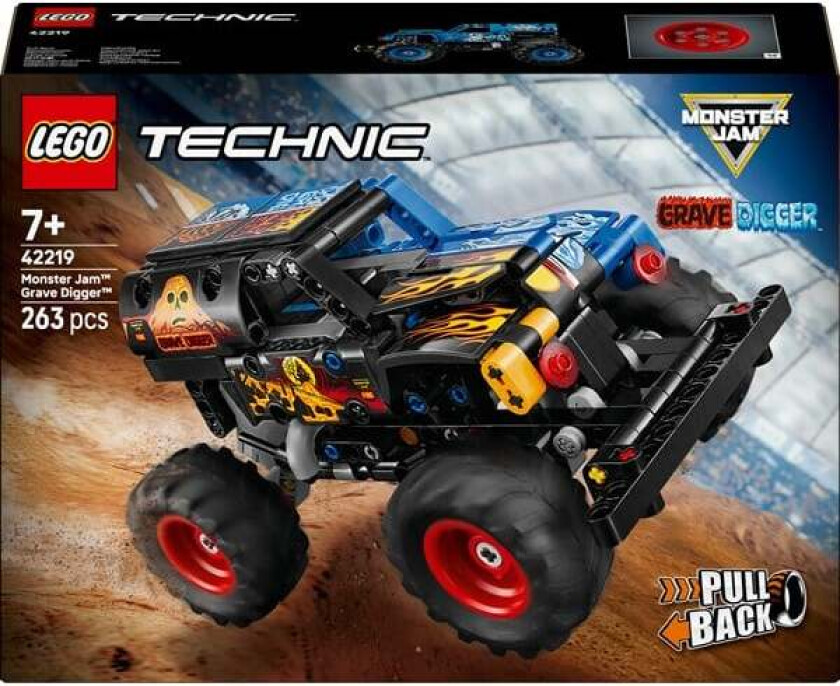 Technic 42219 Monster Jam Grave Digger «Ild og is»