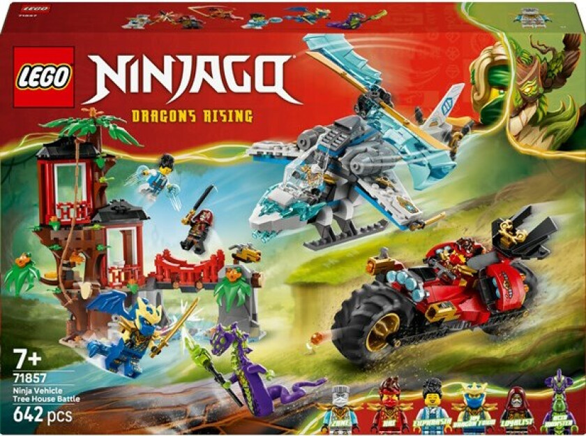 Ninjago 71857 Action i ninjaenes trehytte