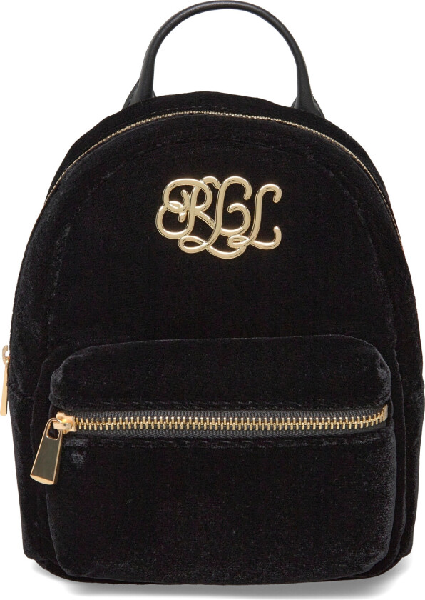 Velvet Mini Stevie Crossbody Backpack - Black - ONE SIZE