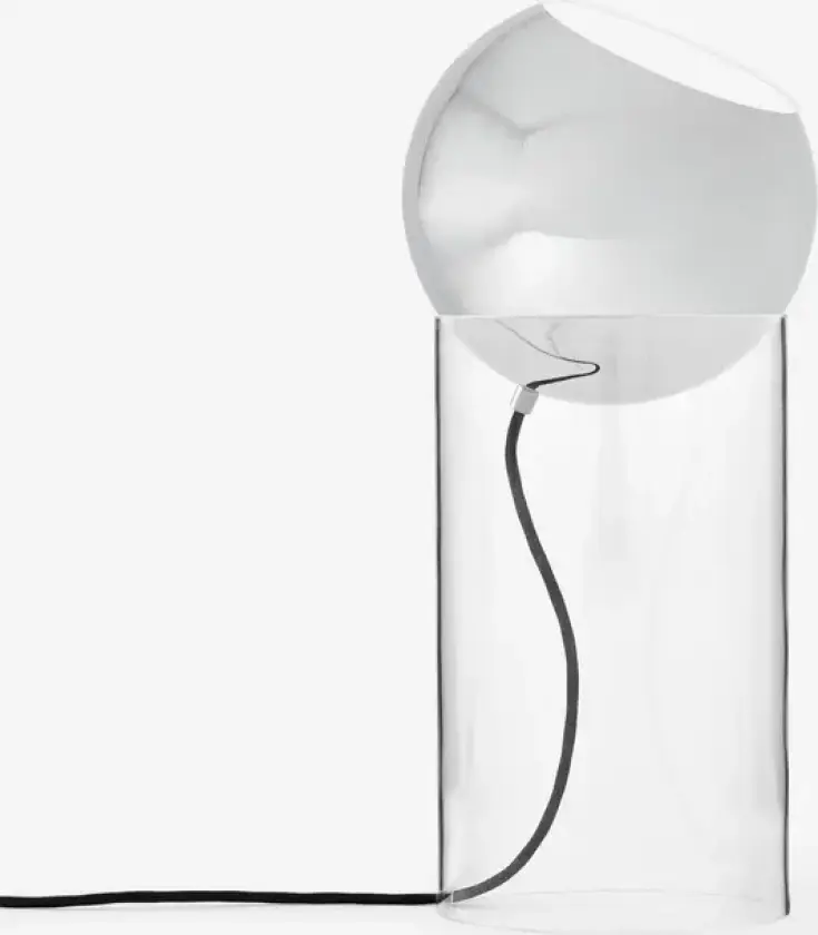 Topan VP14 gulvlampe kromfarget E27