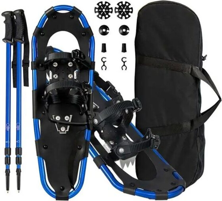 Bilde av Truger med staver, gamasjer og bæreveske