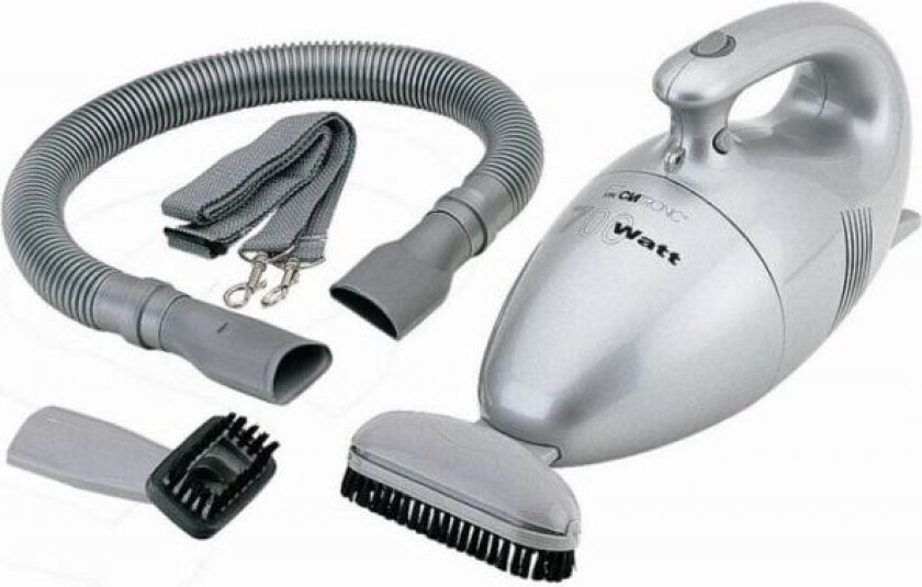 Clatronic HS 2631, Tørr, Støv pose, Grå, 0,8 l, Plast, 700 W