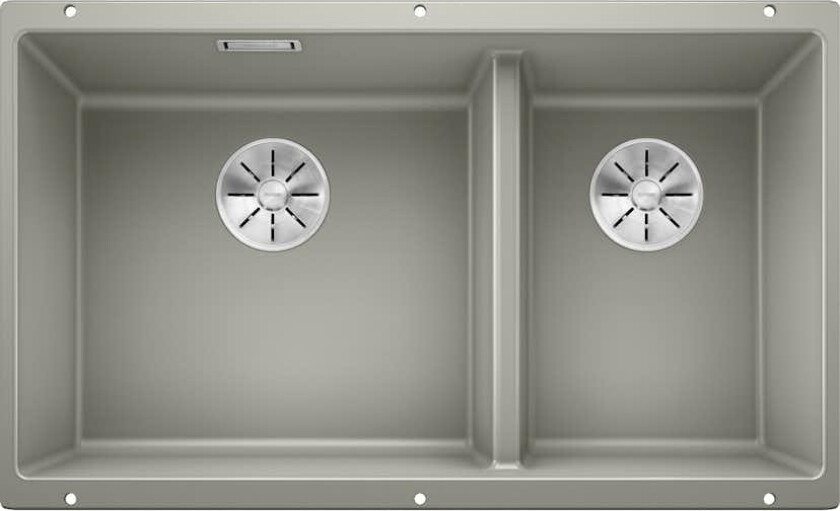 Kjøkkenvask Blanco Subline 430/270 U Silgranitt InFino Lav Mellomvegg
