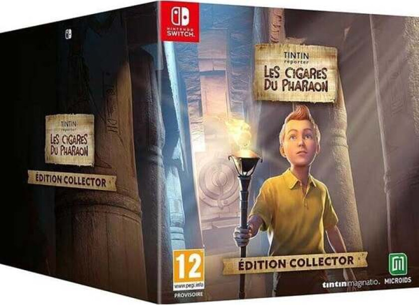Tintin Reporter - Cigars of the Pharaoh (Collector's Edition) - Nintendo Switch - Action