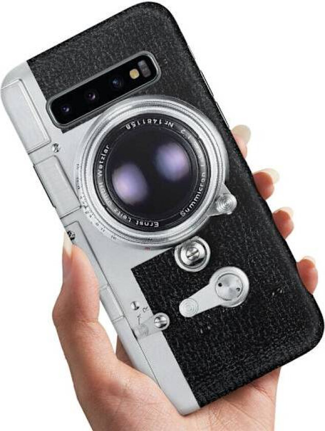 Samsung Galaxy S10 - Deksel/Mobildeksel Retro Kamera