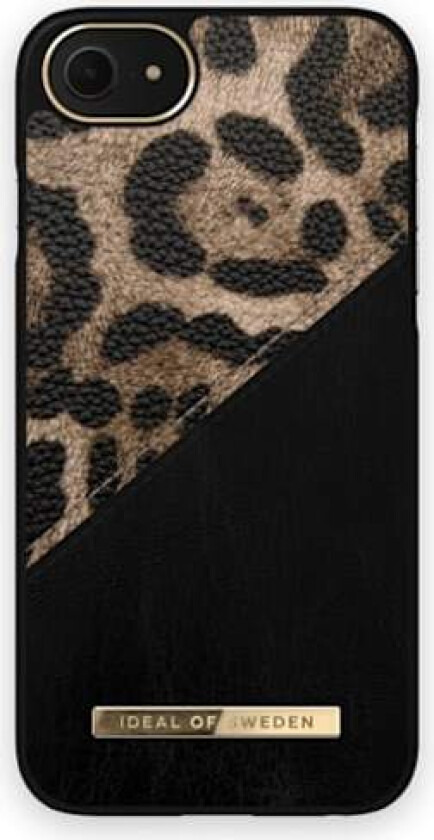 Ideal of Sweden Atelier Case iPhone 8/7/6/6S/SE Midnatt Leopard