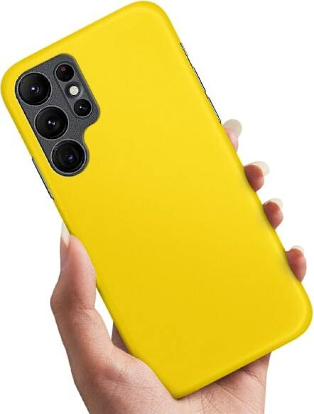 Samsung Galaxy S25 Ultra - Deksel/Mobildeksel Gul