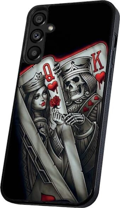 Samsung Galaxy A17 5G - Deksel/Mobildeksel King Queen Kortstokk