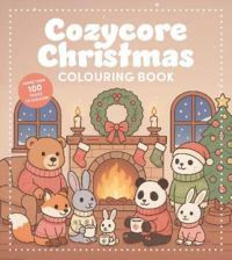 Cozycore Christmas Colouring Book