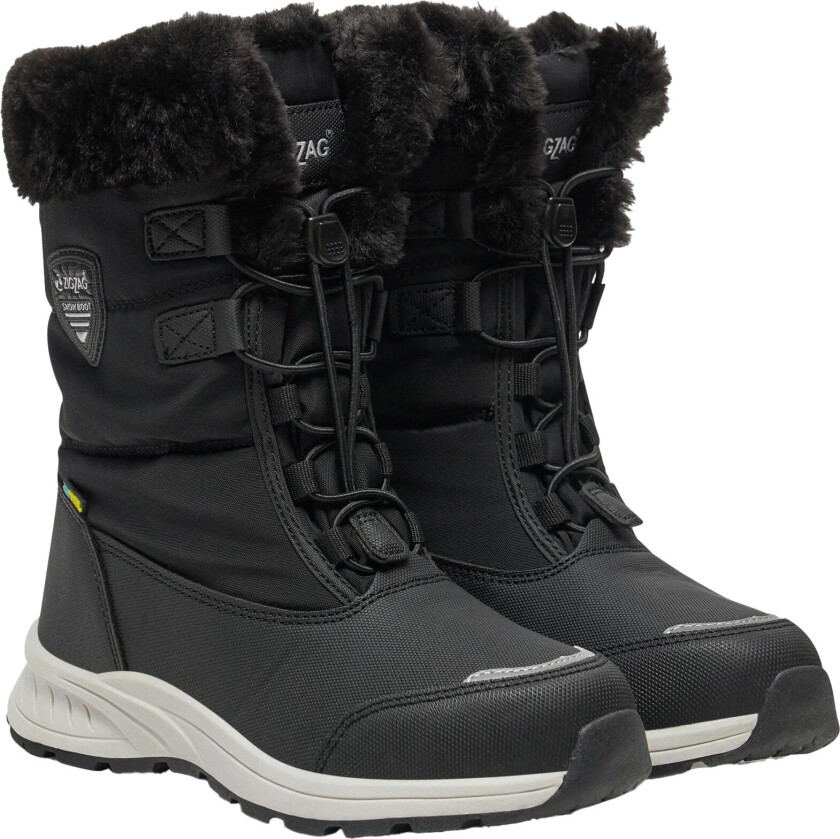 ZigZag Kids' Wesend Boot Waterproof V2 Black/White