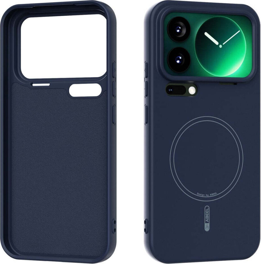 Xiaomi 17 Pro Max Silikon Deksel - MagSafe Kompatibel - Mørkeblå