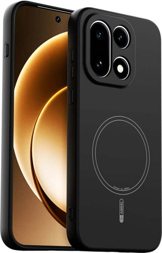 OnePlus 15 Silikon Deksel - MagSafe Kompatibel - Svart