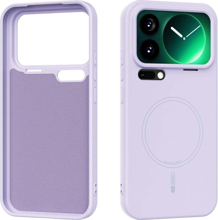 Xiaomi 17 Pro Max Silikon Deksel - MagSafe Kompatibel - Lilla