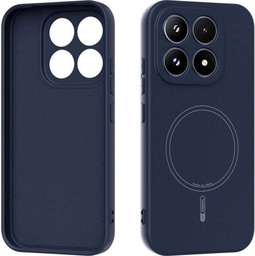 Xiaomi 17 Silikon Deksel - MagSafe Kompatibel - Mørkeblå