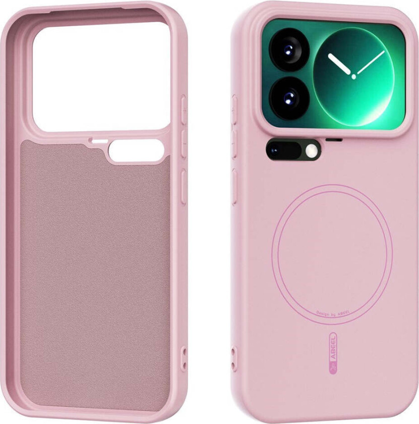 Xiaomi 17 Pro Silikon Deksel - MagSafe Kompatibel - Rosa