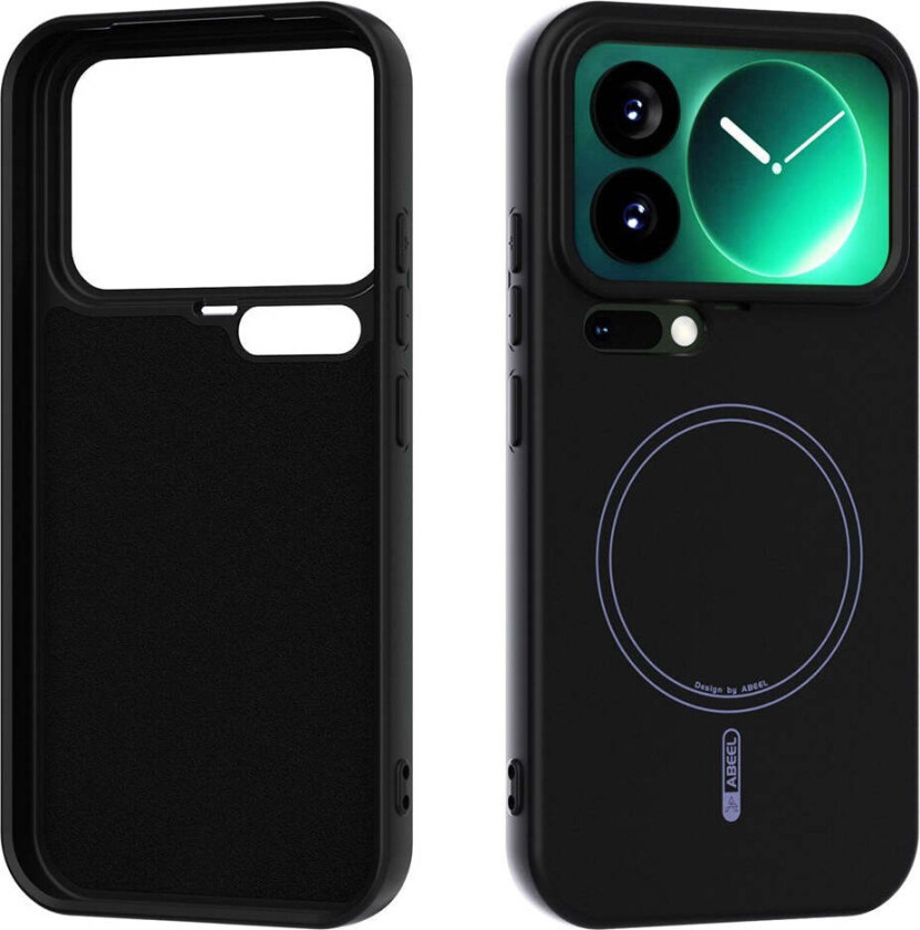 Xiaomi 17 Pro Silikon Deksel - MagSafe Kompatibel - Svart