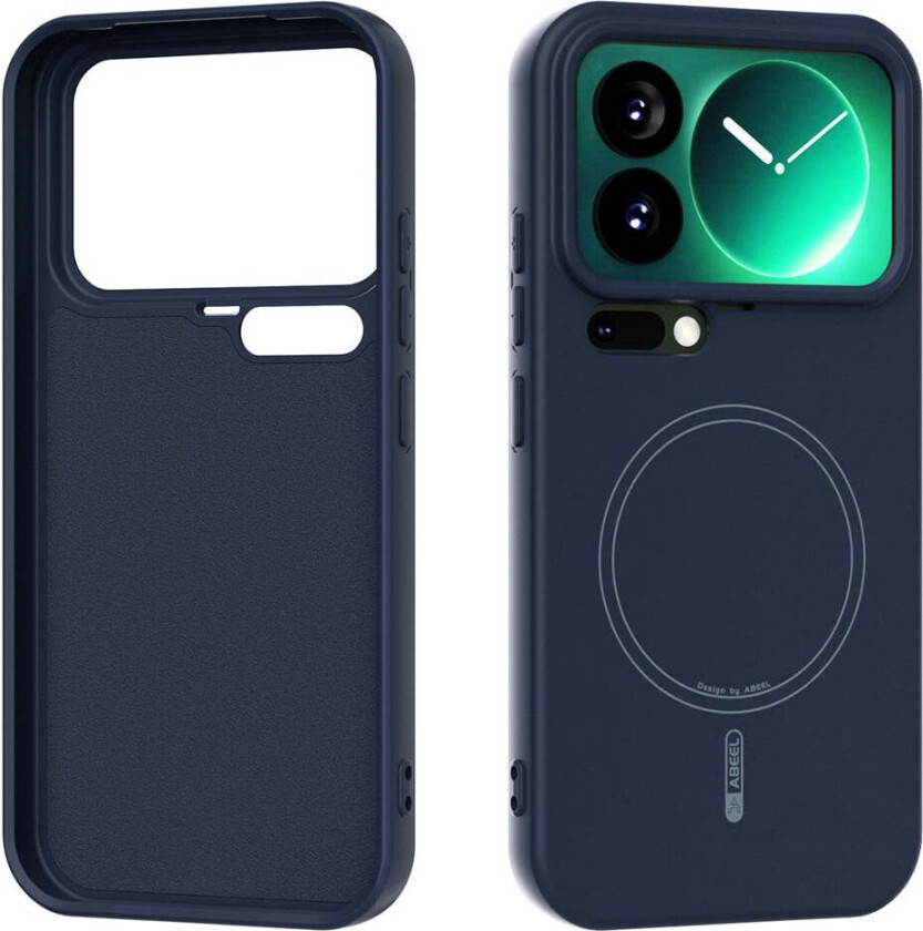 Xiaomi 17 Pro Silikon Deksel - MagSafe Kompatibel - Mørkeblå