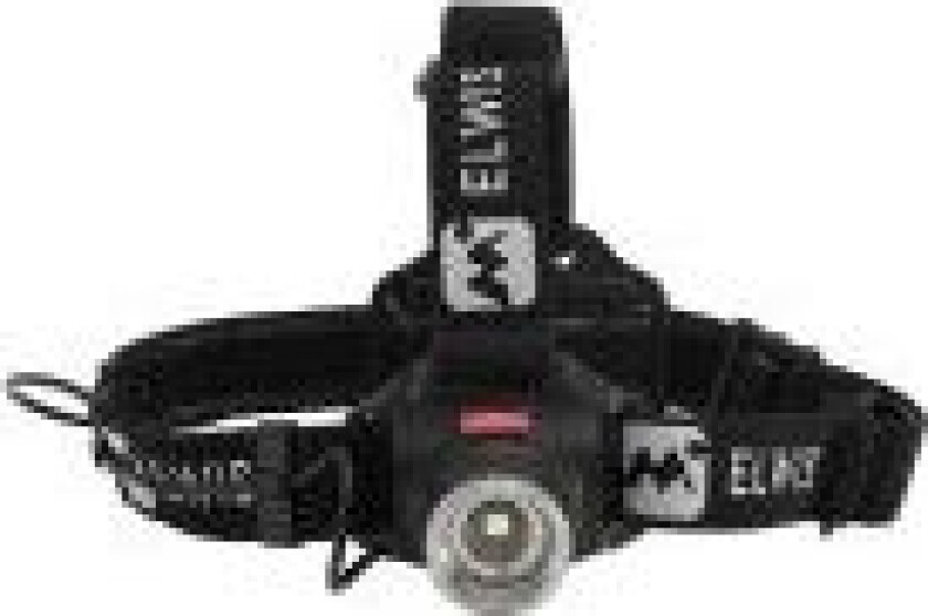 ELWIS LIGHTING Elwis PRO Blaze H480R pandelampe, genopladelig, 480 lumens, rødt safety lys bag, zoom