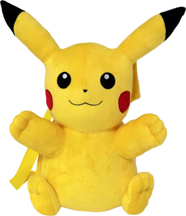 Pikachu plysj ryggsekk leketøy 36 cm for barn og samlere