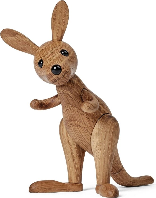 Roo Kangaroo Trefigur 11,5 Cm - Trefigurer Eik Natural - 2190-FSC