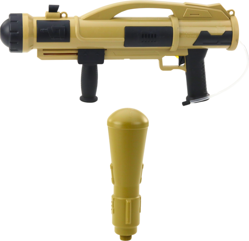 Vannpistol Bazooka med pumpe, 73 cm, Beige, 1100ml
