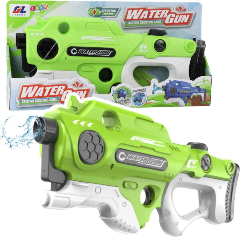 Elektrisk automatisk vannpistol – Grønn