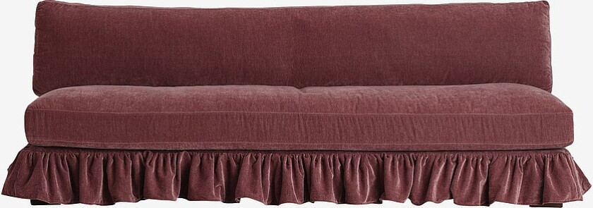 Sofa Pariley 3-seters - Rosa