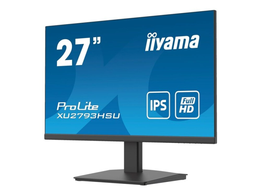 IIYAMA ProLite XU2793HSU-B4 PC-skjerm 68,6 cm (27") 1920 x 1080 piksler Full HD LED Sort
