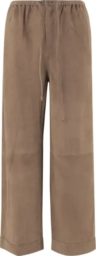 Joanni suede trousers