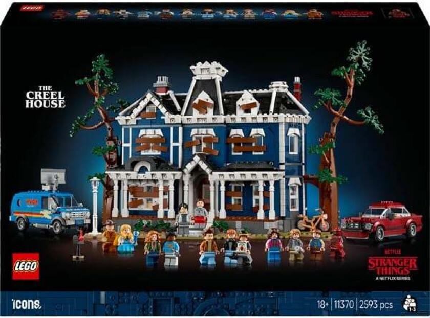 Icons 11370 Stranger Things: Creel-familiens hus