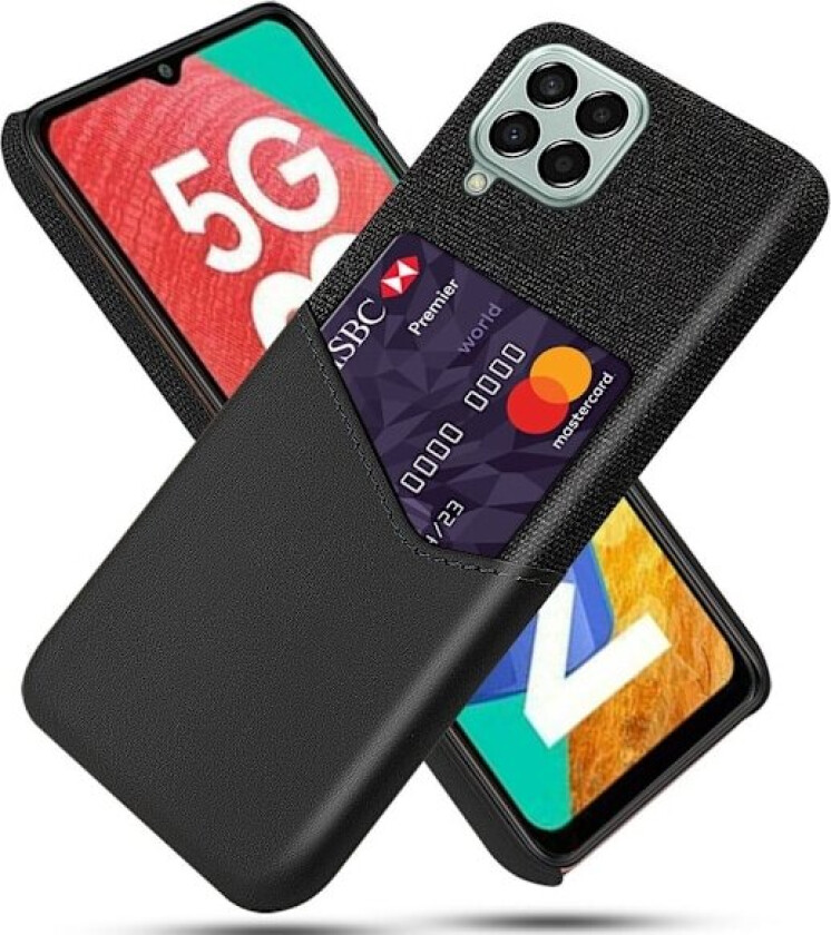 Bofink Samsung Galaxy M33 5G kortdeksel - Svart
