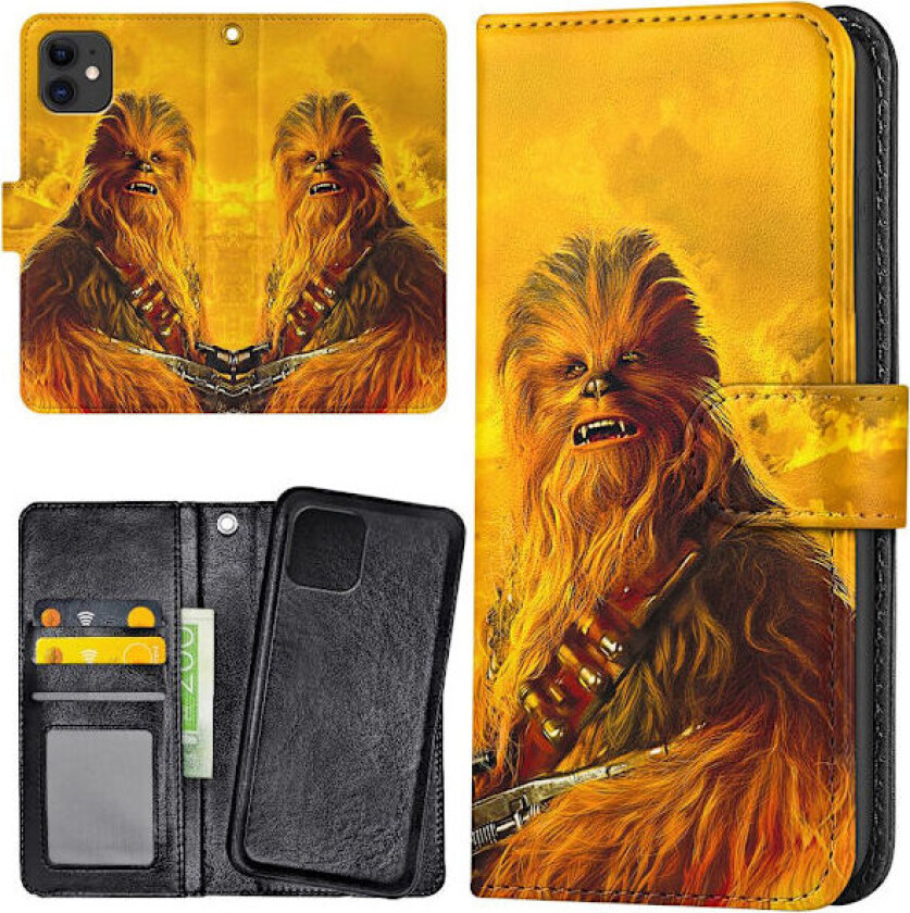 iPhone 12/12 Pro - Lommebok Deksel Chewbacca Star Wars