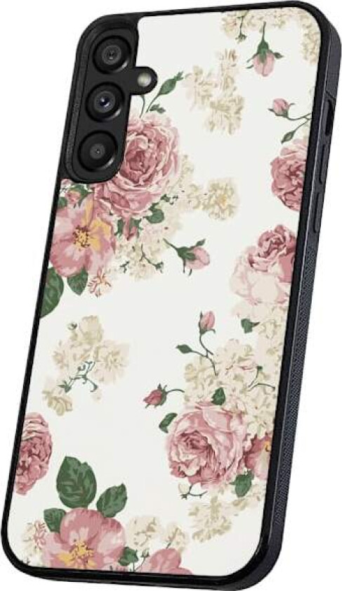 Samsung Galaxy S25 - Deksel/Mobildeksel Retro Blomster