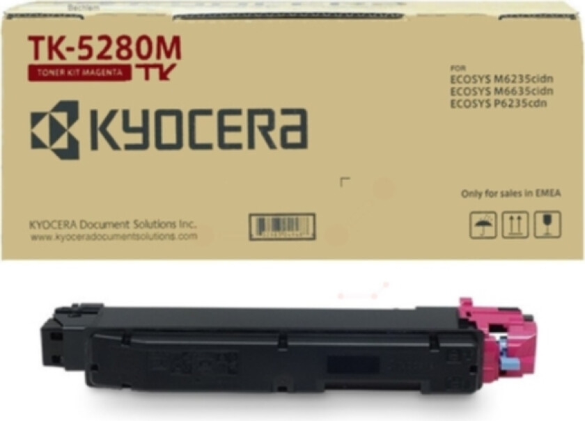 Toner Magenta Tk-5280m 11k - M6235/m6635