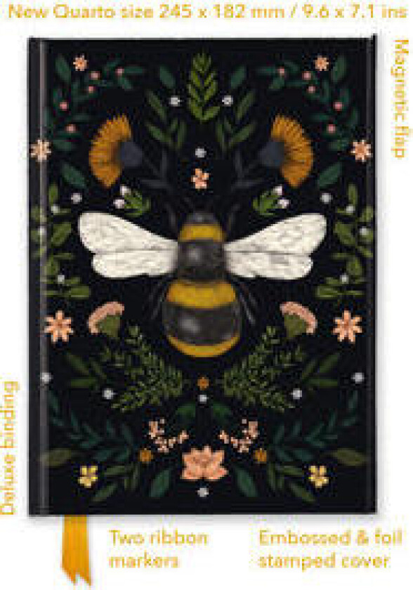 Jade Mosinski: Bee (Foiled Quarto Journal)