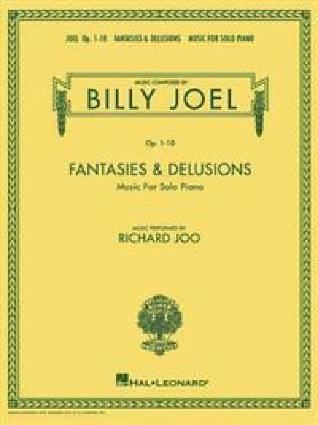 Billy Joel - Fantasies & Delusions: Music for Solo Piano, Op. 1-10