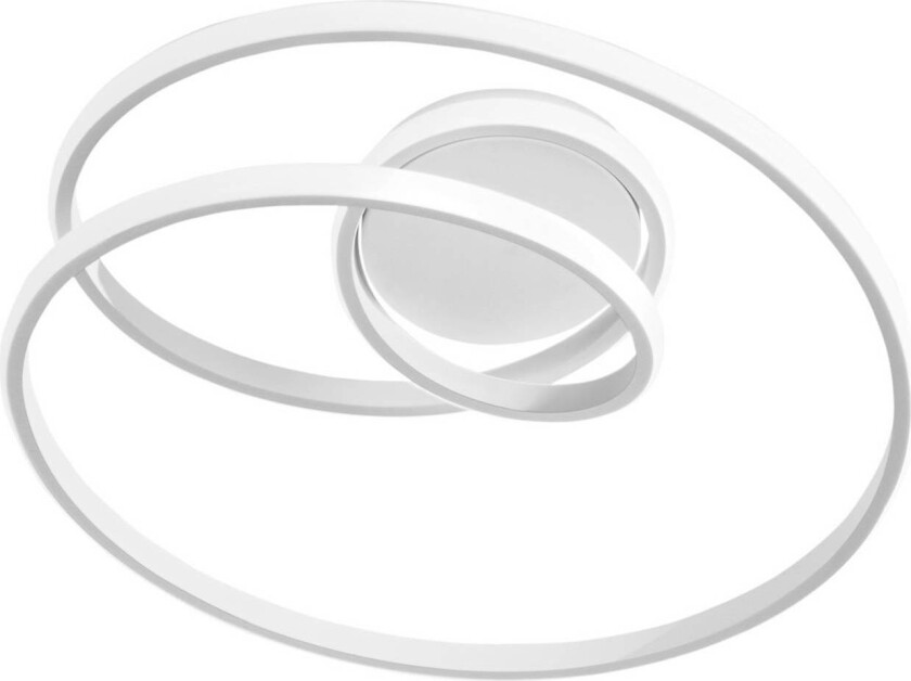 LED-taklampe COASTER hvit, lengde 50 cm, metall, CCT