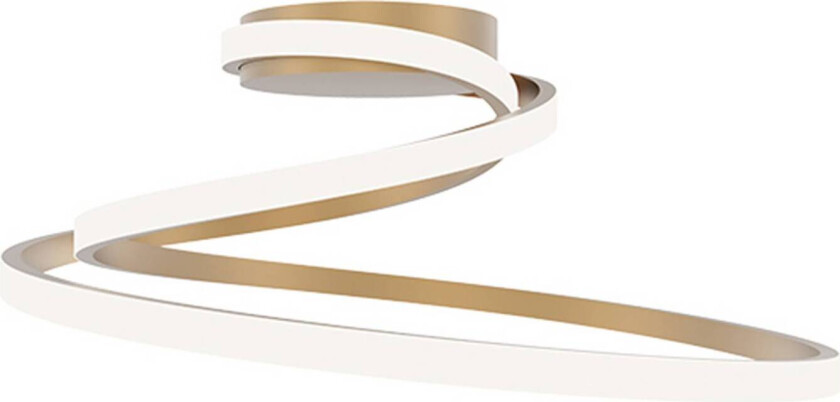 LED-taklampe COASTER, gullfarget, lengde 50 cm metall, CCT