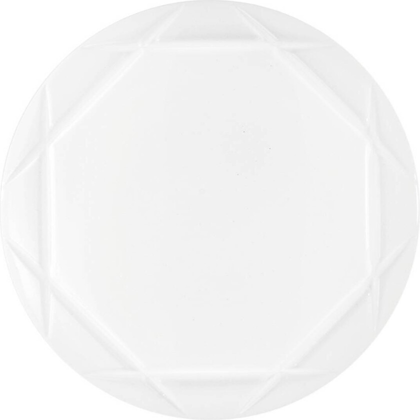 LED-taklampe Elixir, Ø 40 cm, hvit, plast, CCT