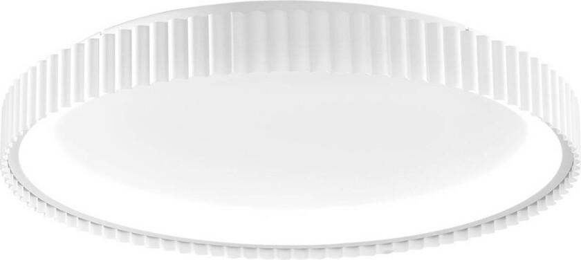 LED-taklampe Niike, hvit, Ø 50 cm, metall, CCT