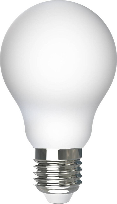 LED-pære, E27, A60, 7W, 2700K, porselen
